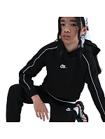 Detská mikina Nike Sportswear Club Fleece, čierna, HQ9318 010 Detská mikina Nike Sportswear Club Fleece, čierna, HQ9318 010