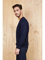 NEOBLU Sullivan Men Pánsky sveter s výstrihom do V 24.3987 deep black NEOBLU Sullivan Men Pánsky sveter s výstrihom do V 24.3987 deep black