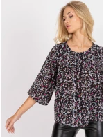 Blúzka CHA BZ 3203 1.42 čierna a ružová