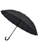 Dlhý automaticky otváraný dáždnik Semiline 2512-2 Black