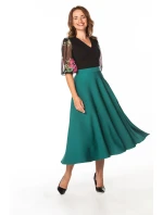 Dámska sukňa T361/6 smaragdová - Tessita Dámska sukňa T361/6 smaragdová - Tessita