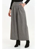 Dámske nohavice SSP4371 Béžovo-čierna - Top Secret