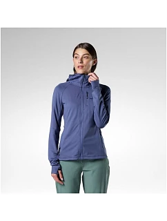 Dámska mikina ROSSIGNOL W Textured Hoodie Mid Layer, tmavomodrá