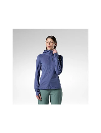 Dámska mikina ROSSIGNOL W Textured Hoodie Mid Layer, tmavomodrá Dámska mikina ROSSIGNOL W Textured Hoodie Mid Layer, tmavomodrá