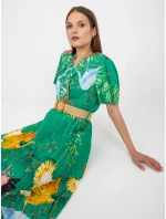 Šaty DHJ SK 15817.32 zelených