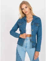 Dámska bunda RO KR CKT 4007 modrá Dámska bunda RO KR CKT 4007 modrá