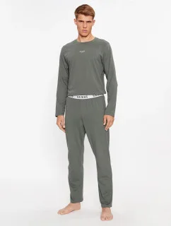 Pánske pyžamo U2BX00KBZG0 A911 sivé - Guess