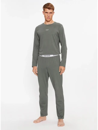 Pánske pyžamo U2BX00KBZG0 A911 sivé - Guess