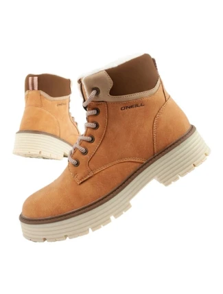 Topánky O'neill winter trappers dámske členkové topánky zateplené módne hnedé dámske