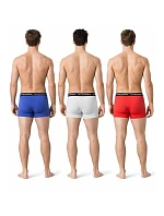 Le Coq Sportif pánske boxerky 3PAK červené sivé tmavomodré Le Coq Sportif pánske boxerky 3PAK červené sivé tmavomodré