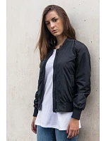 Build your Brand BY 044 Dámska bomberová bunda 56.0044 čierna