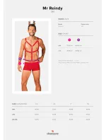 Vianočný kostým Mr Reindy set - Obsessive