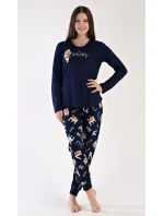 Dámske pyžamo dlhé Méďa
