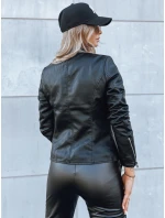 Dámska kožená bunda TRENDY FUSION black FashionStreet TY3896 Dámska kožená bunda TRENDY FUSION black FashionStreet TY3896
