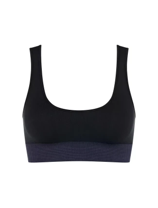 Dámsky top EVER Infused Aloe Top - BLACK - čierny 0004 - SLOGGI Dámsky top EVER Infused Aloe Top - BLACK - čierny 0004 - SLOGGI