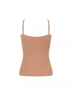 Dámsky top ZERO Feel 2.0 Špagetový top - BROWN - hnedý 00CM - SLOGGI