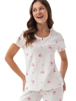 Dámske pyžamo Luna 386 v plnej dĺžke S-2XL