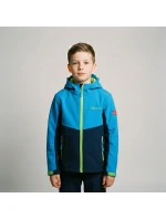 Trollkids Detská softshellová bunda Kristiansand blue/ navy (320-117)