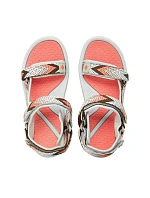Lee Cooper Dámske sandále na suchý zips Letné plážové topánky Light Grey Pink Women's