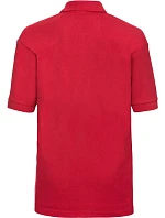 Russell Athletic 539B Detské polo tričko z piké 10.539B jasne červené Russell Athletic 539B Detské polo tričko z piké 10.539B jasne červené
