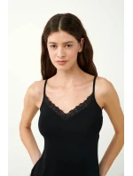 Vamp - Nočná košeľa s čipkovanými detailmi 21808 - Vamp