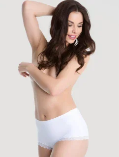 Dámske nohavičky Ruby High White - Julimex