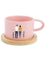 Personalizovaný keramický hrnček „MAKRONKA“ s párom Personalizovaný keramický hrnček „MAKRONKA“ s párom
