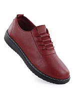 Dámska pohodlná obuv 24PB02-5933 bordová - UNISOFT Dámska pohodlná obuv 24PB02-5933 bordová - UNISOFT