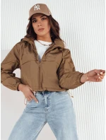 Dámska prechodná bunda GRAUS hnedá FashionStreet TY4235