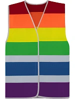 Korntex NAT – PRIDE Bezpečnostná vesta „Pride“ 76.KNAT rainbow