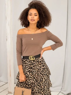 Blúzka RV BZ 4692.99 hnedá