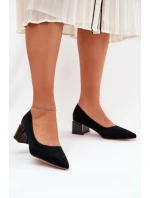 Lodičky na podpätku model 209050 Krok vo veľkom štýle