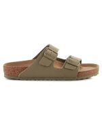 Birkenstock Rivet Logo Vegan Canvas Faded Flip Flops M 1023958