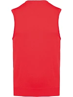 Kariban K 969 Pánska sveterová vesta s výstrihom do V 20.K969 červená Kariban K 969 Pánska sveterová vesta s výstrihom do V 20.K969 červená