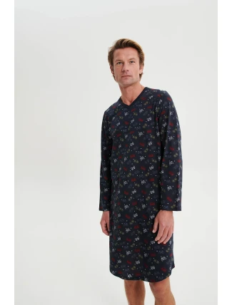 Vamp - Nočná košeľa s dlhým rukávom 19632 - Vamp Vamp - Nočná košeľa s dlhým rukávom 19632 - Vamp