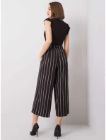 Nohavice CHA SP 0430.41P čierna a béžová