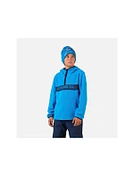 Detská mikina ROSSIGNOL JR ALLTRACK ANORAK FLEECE, modrá Detská mikina ROSSIGNOL JR ALLTRACK ANORAK FLEECE, modrá