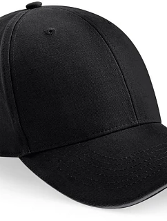 Beechfield B 20 6-panelová sendvičová čiapka „Athleisure“ 53.0020 čierna/grafitovo šedá