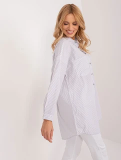 Košeľa BP KS 1012V 2.70 bielo-sivá