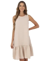 Šaty 328 SK 5074.74 béžová Šaty 328 SK 5074.74 béžová