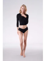Dámske nohavičky Bliss Black - Julimex Dámske nohavičky Bliss Black - Julimex