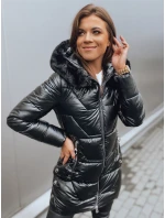 Dámska zimná bunda s kapucňou KRISTA black FashionStreet TY3065 Dámska zimná bunda s kapucňou KRISTA black FashionStreet TY3065