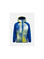 Pánska péřová bunda PEAK PERFORMANCE M Helium Aop Down Hybrid Hood, farba: viacfarebná Pánska péřová bunda PEAK PERFORMANCE M Helium Aop Down Hybrid Hood, farba: viacfarebná