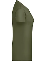 Daiber 8007 Dámske tričko z bio bavlny 02.8007 olivová Daiber 8007 Dámske tričko z bio bavlny 02.8007 olivová