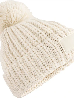 Beechfield B 329 Pletená čiapka s bambulou „Toasty Patch“ 53.0329 oatmeal