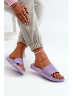 Damskie Klapki 4FMM00FFLIF045-52S Fioletowe