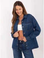 Košeľa D80026BI11280M314 tmavomodrá