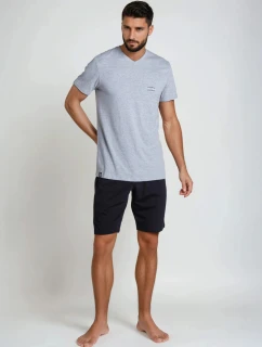 Pyžamo Duty 38881-90X šedo-čierne - Henderson