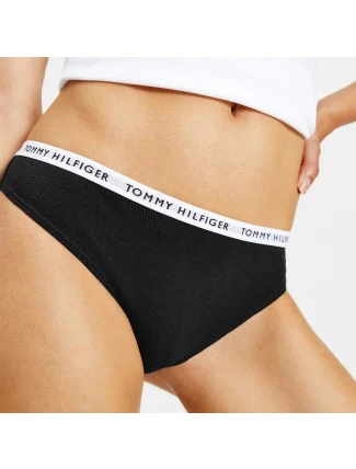 3PACK DÁMSKE NOHAVICE TOMMY HILFIGER ČIERNE (UW0UW02829 0R7) 3PACK DÁMSKE NOHAVICE TOMMY HILFIGER ČIERNE (UW0UW02829 0R7)