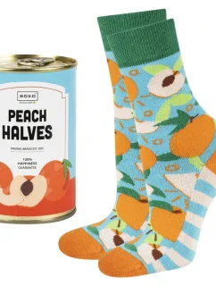 SOXO DOBRÉ VECI PONOŽKY KONZERVOVANÉ BROSKYNE